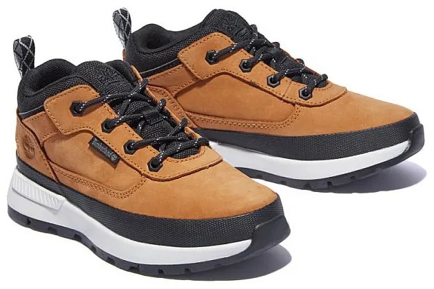 Μποτάκια παιδικά Timberland Field Trekker Nubuck Leather Wheat