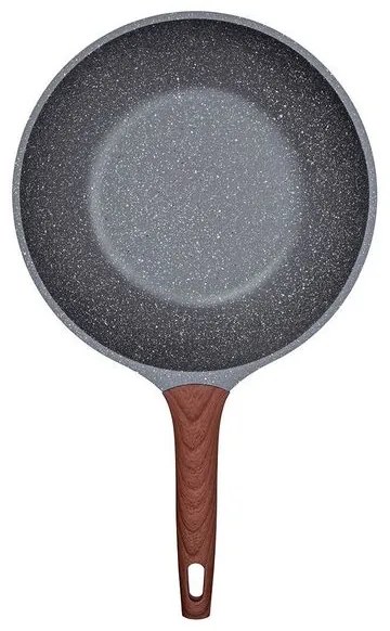 Estia Γουόκ - Wok Stone 28cm Αντικολλητικό Χυτού Αλουμινίου 01-1223