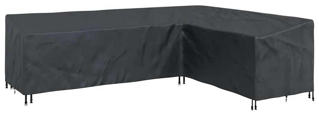 vidaXL Κάλυμμα Επίπλων Εξωτερικού Χώρου 286 x 222 x 80 εκ. Ύφασμα 210D