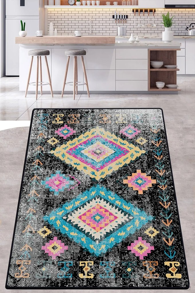 Χαλί Taula Sıyah 287CHL1485 Multi-Black Conceptum Hypnose 200X290cm