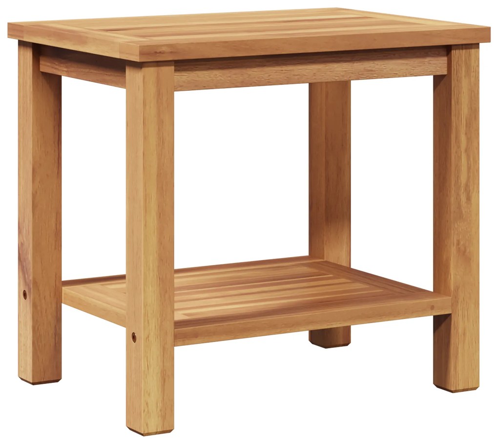 vidaXL Τραπεζάκι σαλονιού Καφέ 50 x 35 x 45 cm Μασίφ ξύλο teak