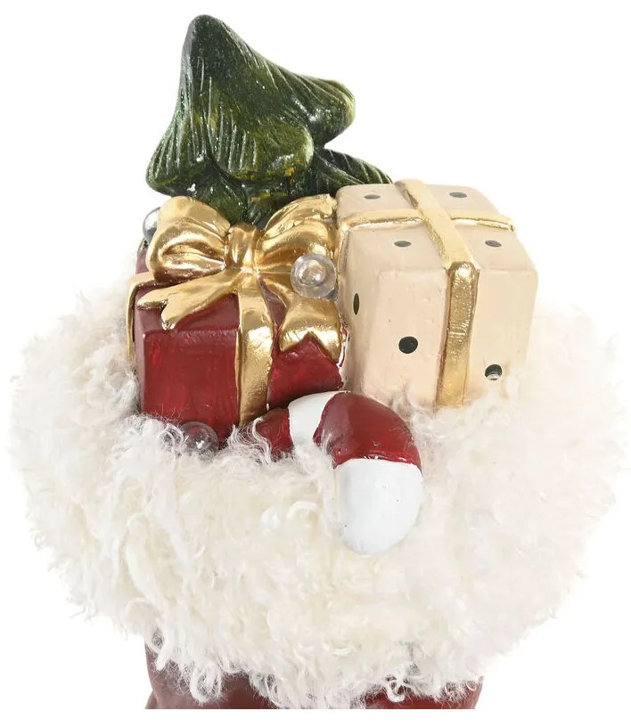 Χριστουγεννιάτικο Στολίδι Home ESPRIT Λευκό Κόκκινο Πράσινο Χρυσό Μπότα 29 X 16,5 X 33,5 CM