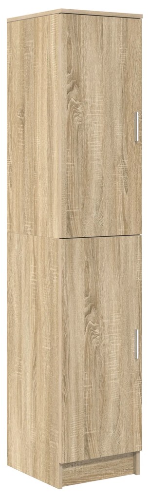 vidaXL Γραφείο με Αποθήκευση Sonoma Oak Επεξεργασμένο Ξύλο