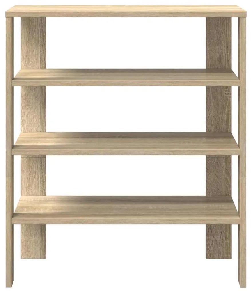 Ράφι παπουτσιών vidaXL Sonoma Oak 61x32x70 cm Κατασκευασμένο ξύλο