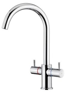 TEKA GO 915 Μπαταρία νεροχύτη ψηλή Chrome