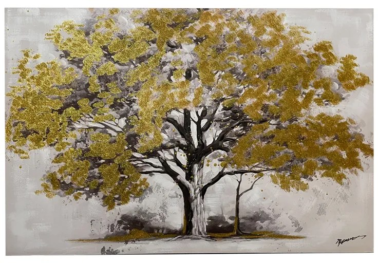 Πίνακας σε καμβά Blafo Inart 120x3x80εκ