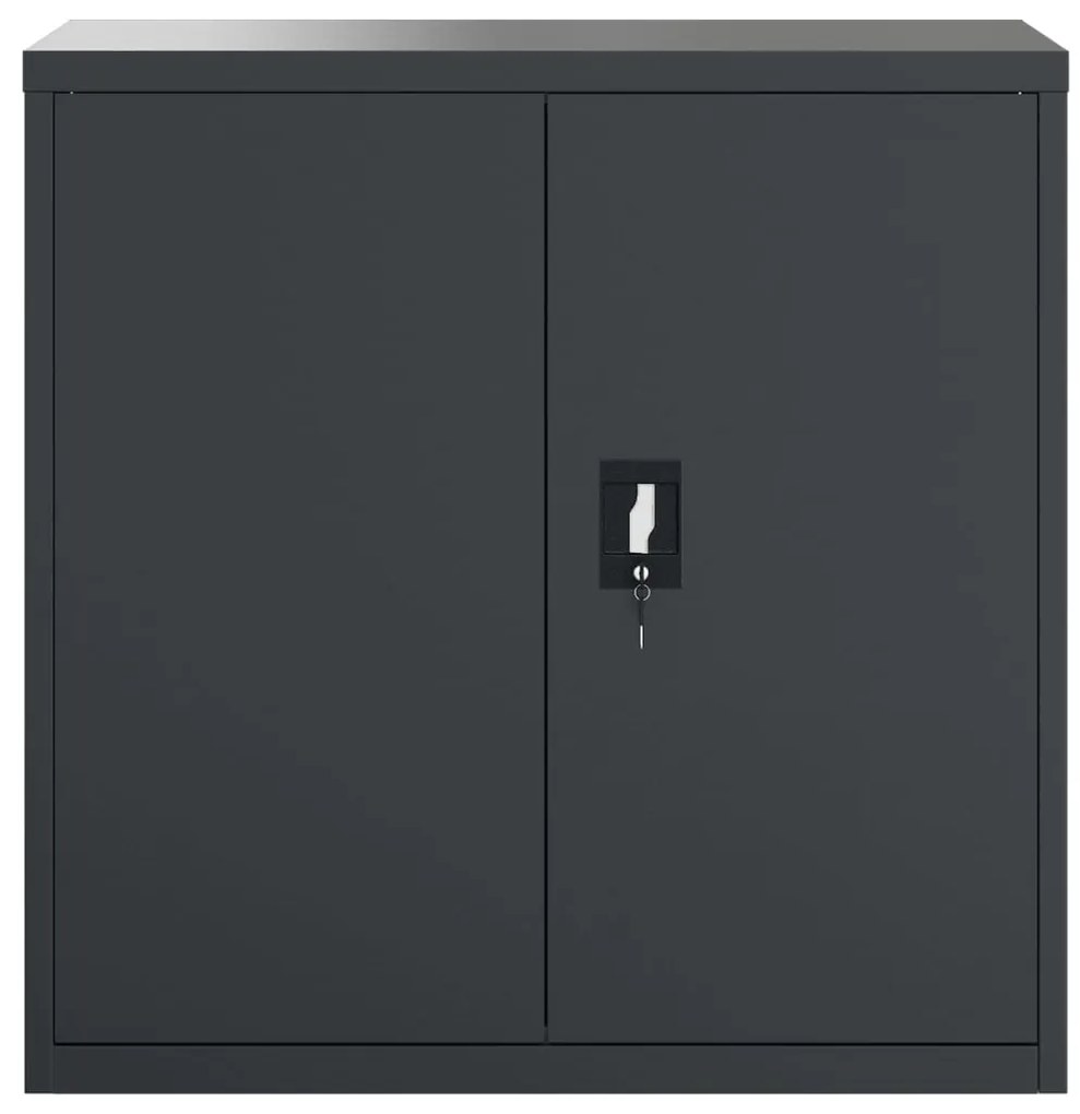 vidaXL Αρχειοθήκη Ανθρακί 90 x 40 x 90 εκ. από Ατσάλι