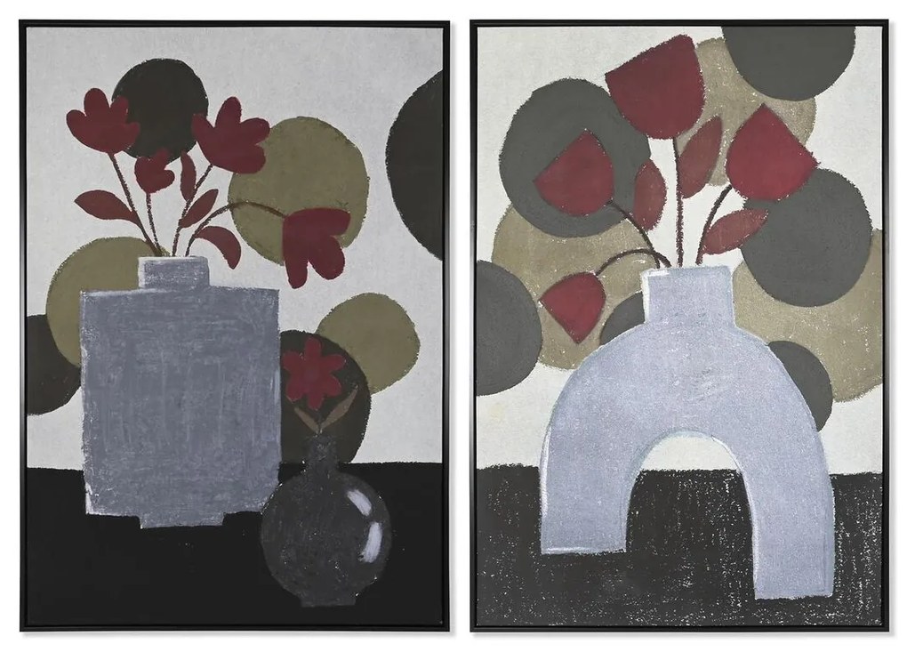 Καμβάς DKD Home Decor πολυστερίνη Καμβάς 83 x 4,5 x 122,5 cm