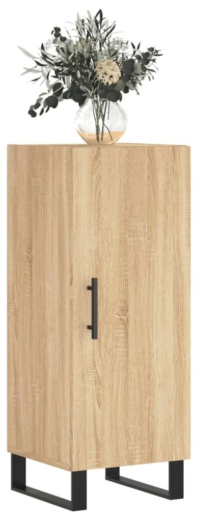 vidaXL Ντουλάπι Sonoma Δρυς 34,5x34x90 εκ. από Επεξεργασμένο Ξύλο