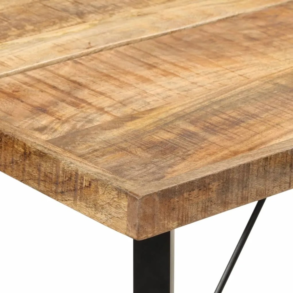 vidaXL Τραπέζι Μπαρ 180 x 70 x 107 εκ. από Μασίφ Ξύλο Μάνγκο &amp; Σίδηρο