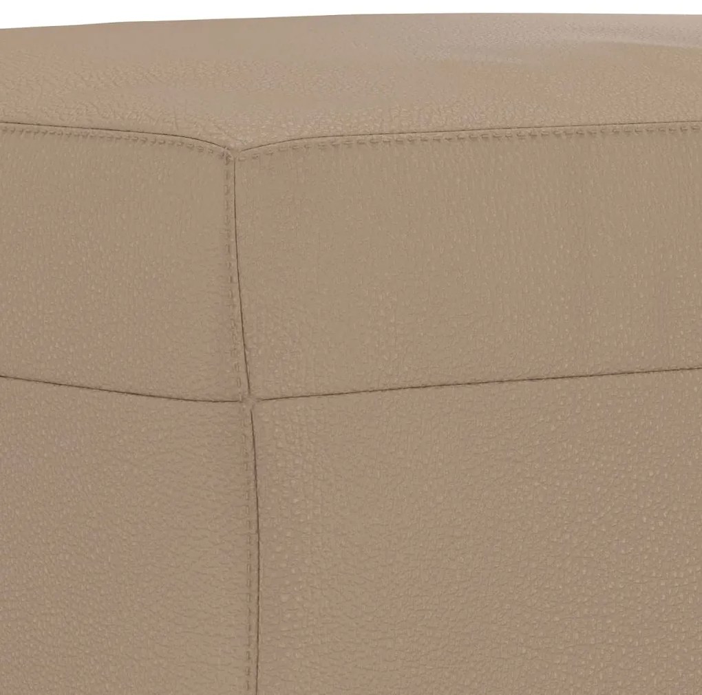 vidaXL Πάγκος Καπουτσίνο 100 x 35 x 41 εκ. από Συνθετικό Δέρμα