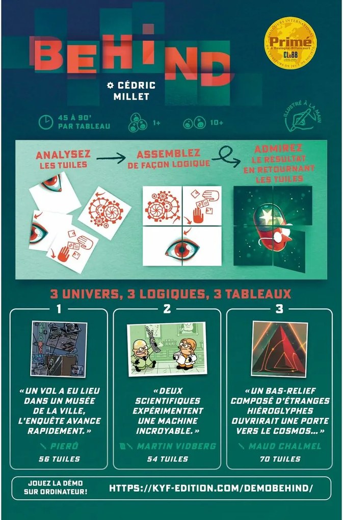 Επιτραπέζιο Παιχνίδι Asmodee Behind