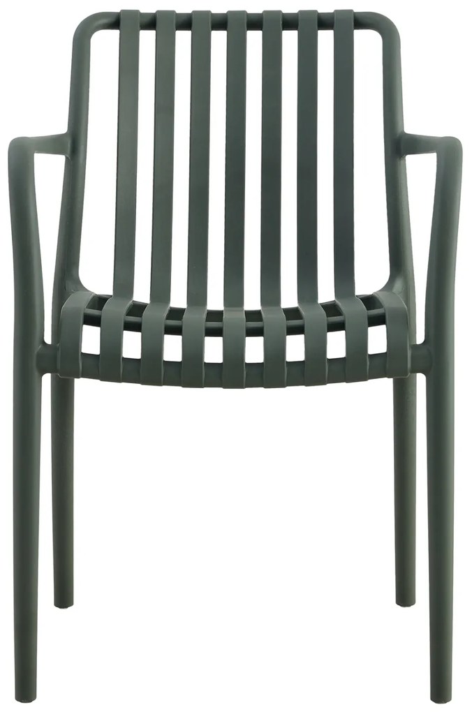 ΠΟΛΥΘΡΟΝΑ ΠΟΛΥΠΡΟΠΥΛΕΝΙΟΥ DARK OLIVE HM5940.07 45,5x56,5x80,5Υ εκ.