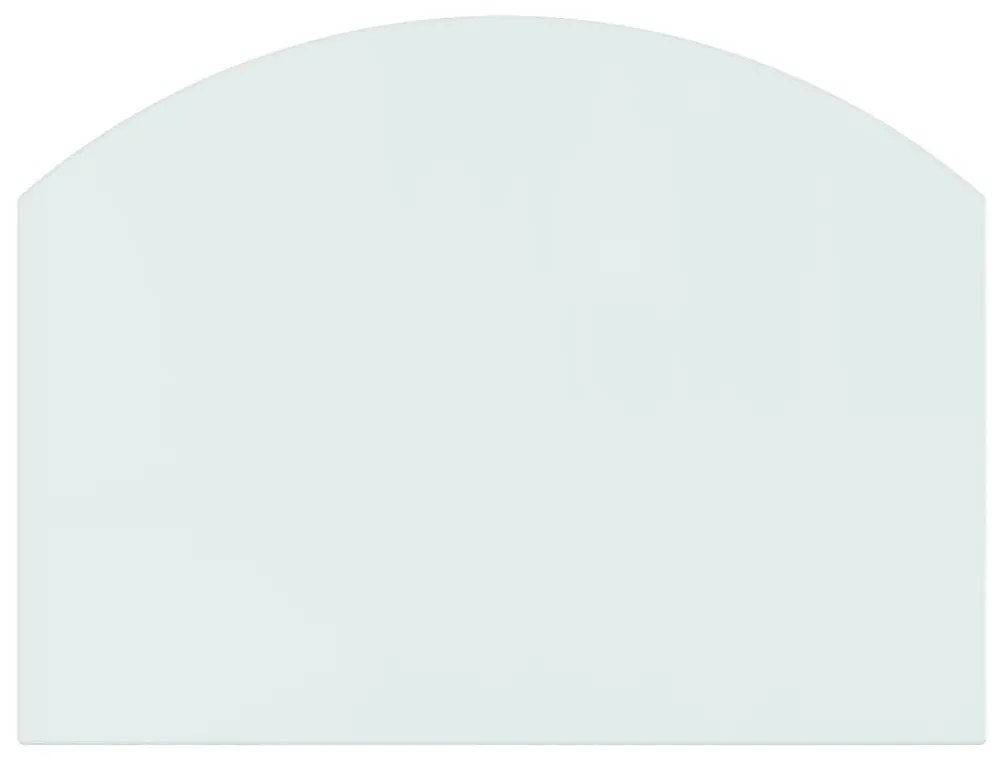 vidaXL Πλάκα Τζακιού 80 x 60 εκ. Γυάλινη