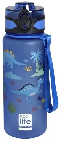 Ecolife Παγούρι Tritan BPA Free 500ml Dinosaurs 33-BO-2313
