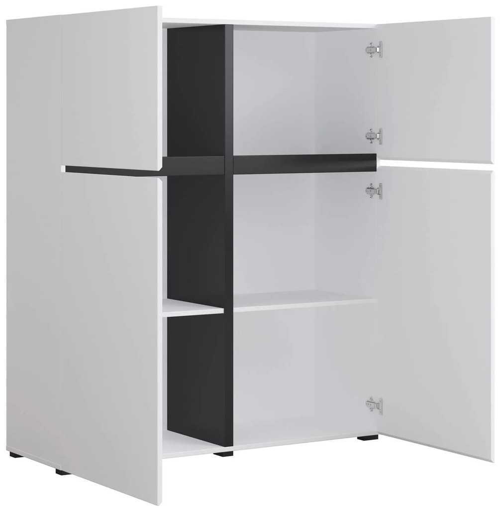 Μπουφές Orwell ψηλός-Leuko