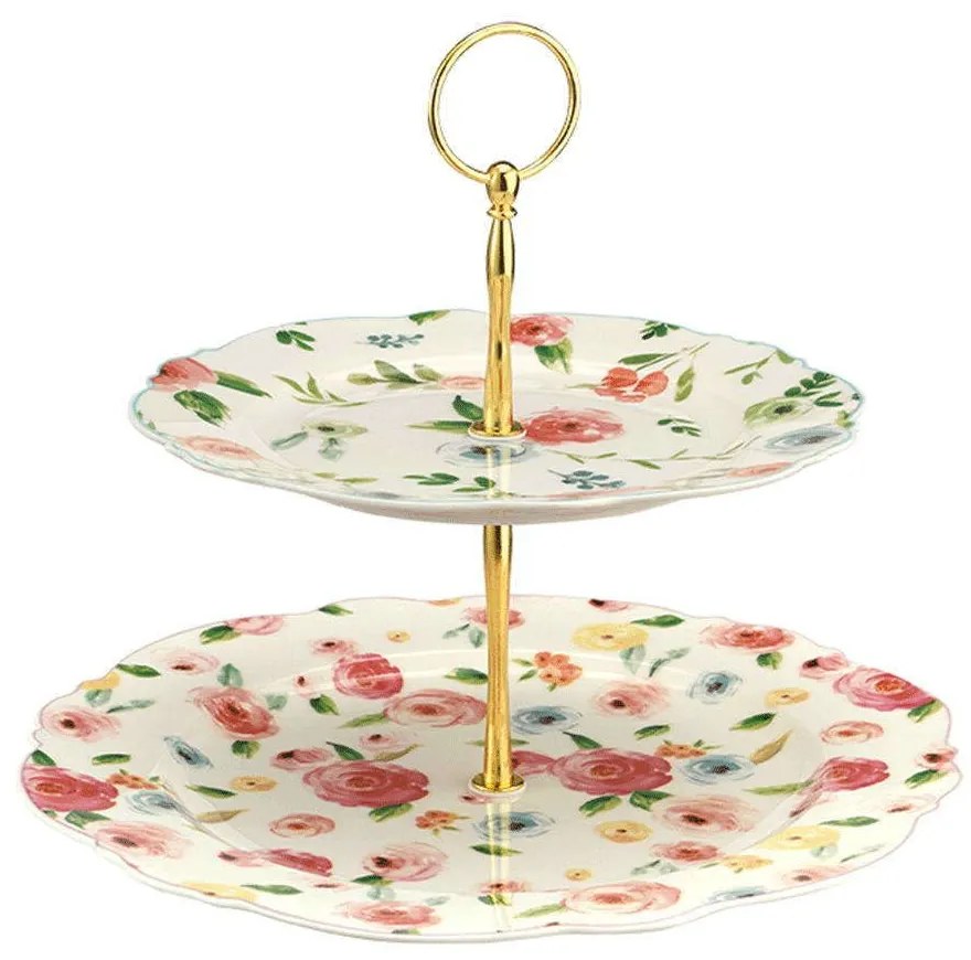 Ορντεβιέρα 2 Θέσεων Primavera 28.096.73 Multi Cryspo Trio Porcelain