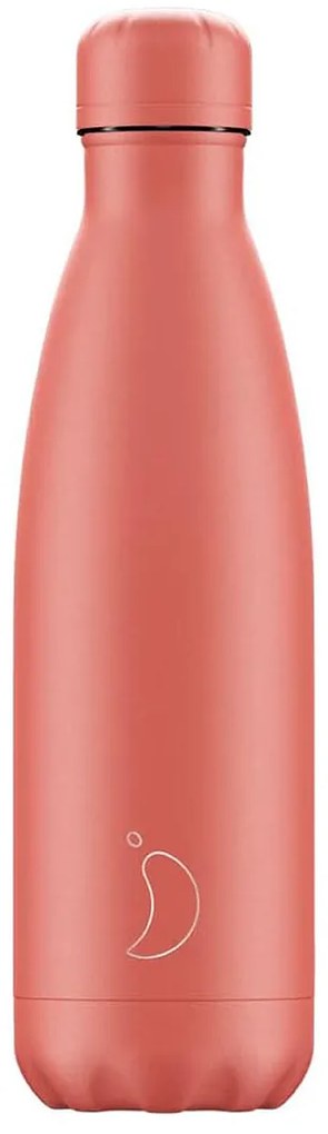 Μπουκάλι Θερμός 500ml Chilly's Bottle All Pastel Coral