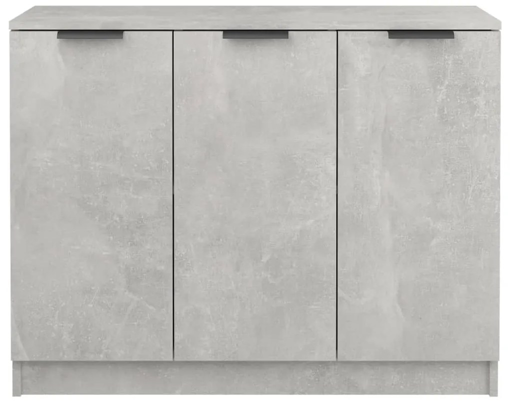 vidaXL Ντουλάπι Γκρι Σκυροδέματος 90,5x30x70 εκ. Επεξεργασμένο Ξύλο