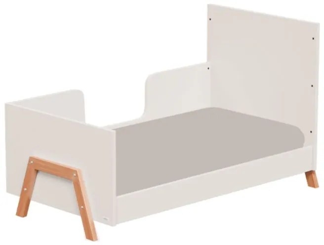 Casababy Oslo Ecru Βρεφικό Κρεβάτι Μετατρεπόμενο Σε Προεφηβικό