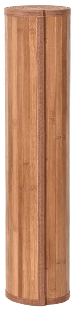 vidaXL Χαλί Ορθογώνιο Φυσικό 60 x 200 εκ. Μπαμπού