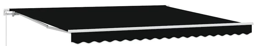 vidaXL Σκηνίτσα Αναδιπλούμενη Μαύρο 400 x 350 εκ Πολυεστέρας