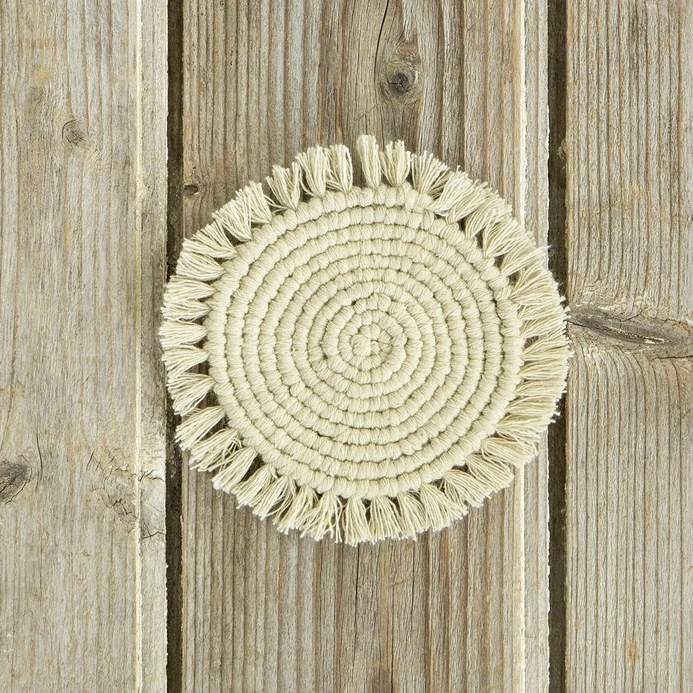 Σουβέρ Florian (Σετ 4τμχ) Natural Nima 100% Cotton