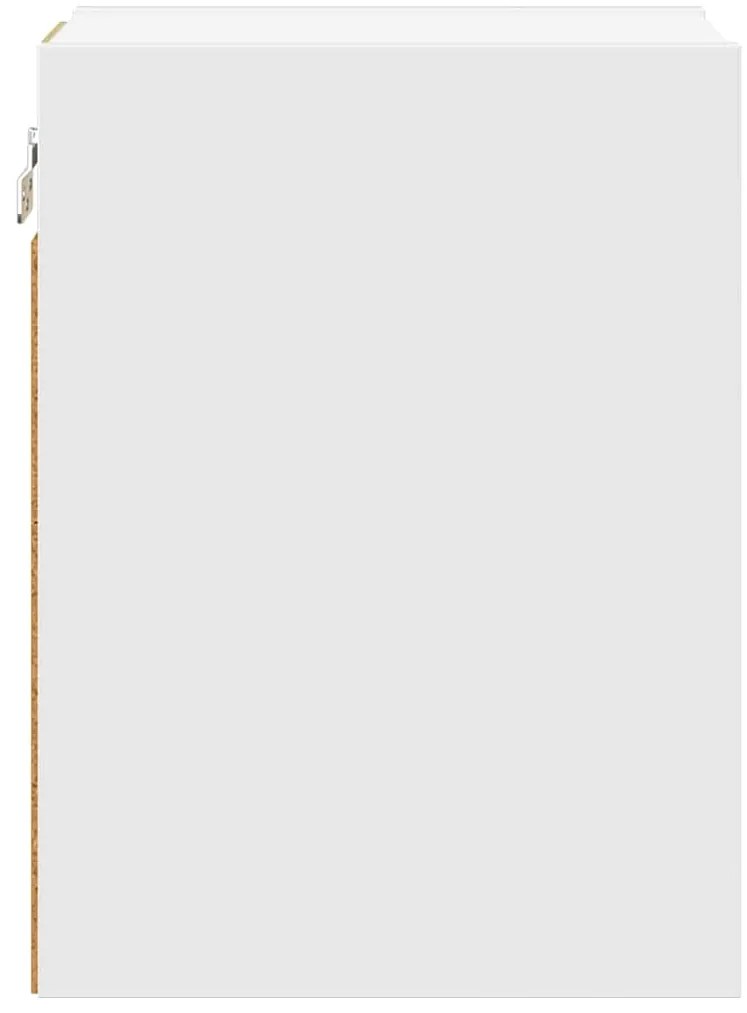 vidaXL Κρεμαστό ντουλάπι Λευκό 20 x 29,5 x 40 εκ. Επεξεργασμένο ξύλο