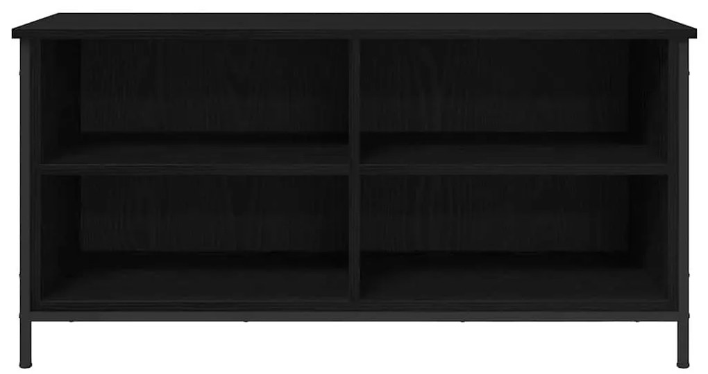 vidaXL Ντουλάπι TV Μαύρη Οξυά 100 x 40 x 50 cm Επεξεργασμένο ξύλο