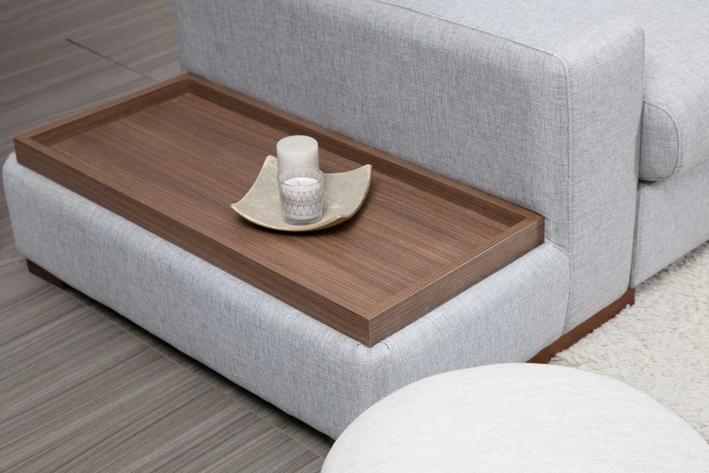 Corner Sofa Loop 15 Light Grey