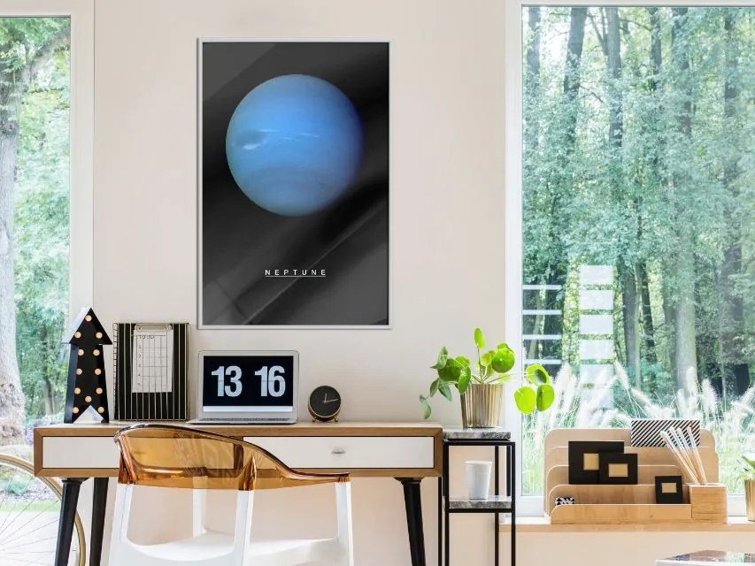 Αφίσα - The Solar System: Neptun - 20x30 - Χρυσό - Χωρίς πασπαρτού