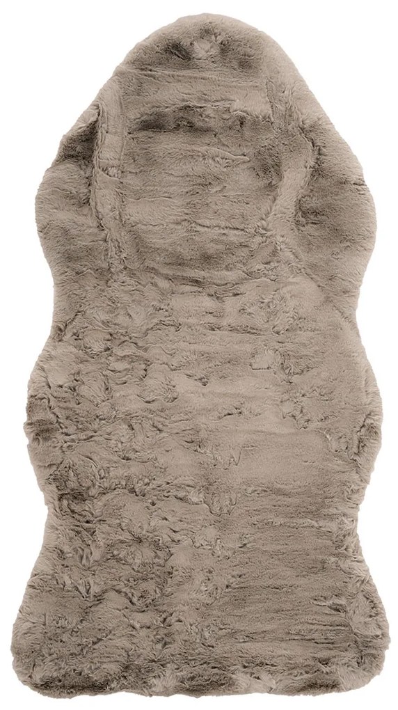 Γούνινο Χαλί Διαδρόμου (80x150) Polcarpet Rabbit Animal Shape Beige