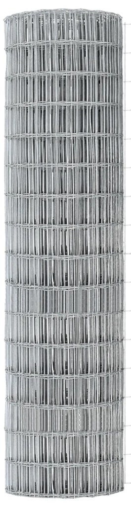 vidaXL Euro Fence 1.2x10 μ Γαλβανισμένος Σίδηρος