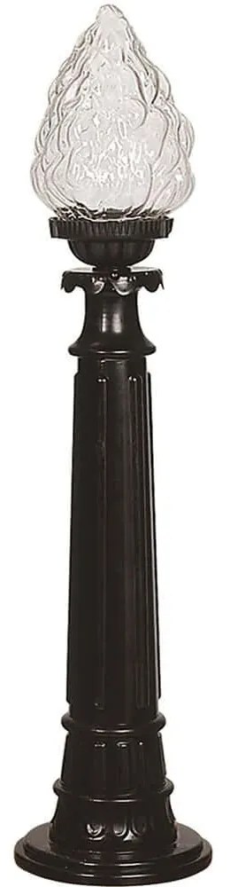 Φωτιστικό Δαπέδου 685AVN1278 Φ15x90cm E27 40W Black Opviq