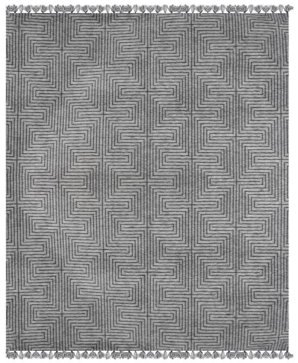 ΧΑΛΙ Fylliana Smother ΓΚΡΙ ΧΡΩΜΑ 120x180εκ