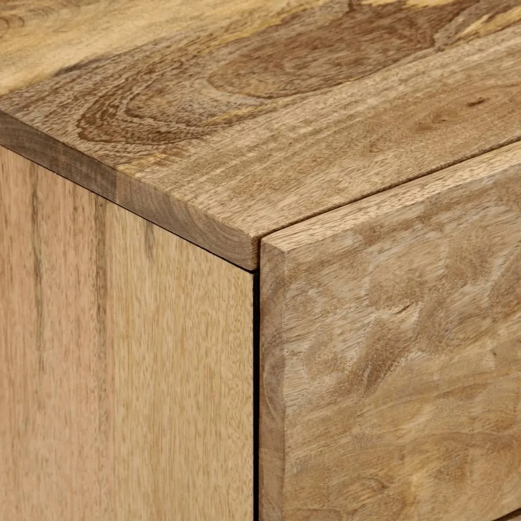 vidaXL Κομοδίνα 2 τεμ. 40 x 33 x 46 εκ. από Μασίφ Ξύλο Μάνγκο
