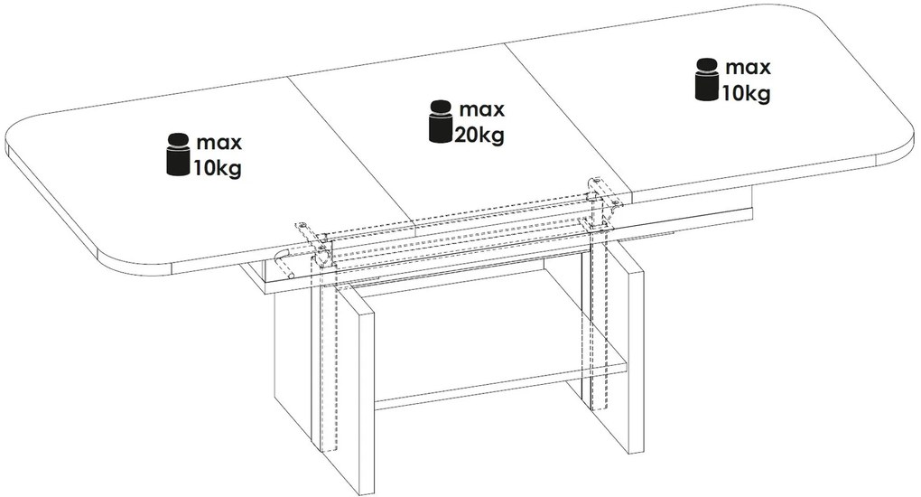Τραπεζάκι σαλονιού Cordell II-Artisan