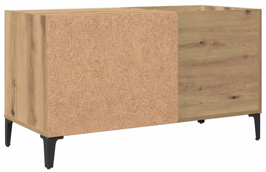 vidaXL ντουλάπι δίσκων  Δρυς τεχνίτης 84,5x38x48 cm Κατασκευασμένο ξύλο