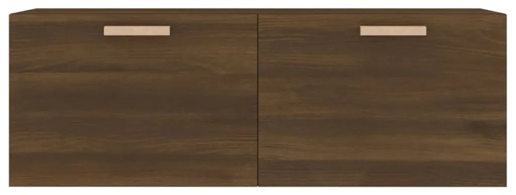 vidaXL Ντουλάπι Τοίχου Καφέ Δρυς 100x36,5x35 εκ. Επεξεργασμένο Ξύλο