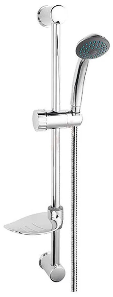 Κολώνα Ντους Με Ράφι Και Τηλέφωνο Simpla N120 Chrome Ferro Ορείχαλκος