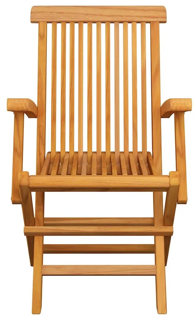 vidaXL Καρέκλες Κήπου 6 τεμ. από Μασίφ Ξύλο Teak με Taupe Μαξιλάρια