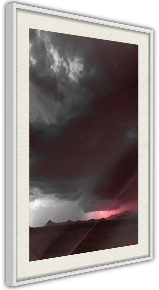 Αφίσα - Dark Sky - 40x60 - Χρυσό - Με πασπαρτού