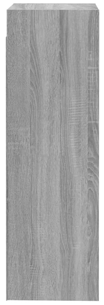 vidaXL Έπιπλα Τηλεόρασης 2 τεμ. Γκρι Sonoma30,5x30x90 εκ. Επεξ. Ξύλο