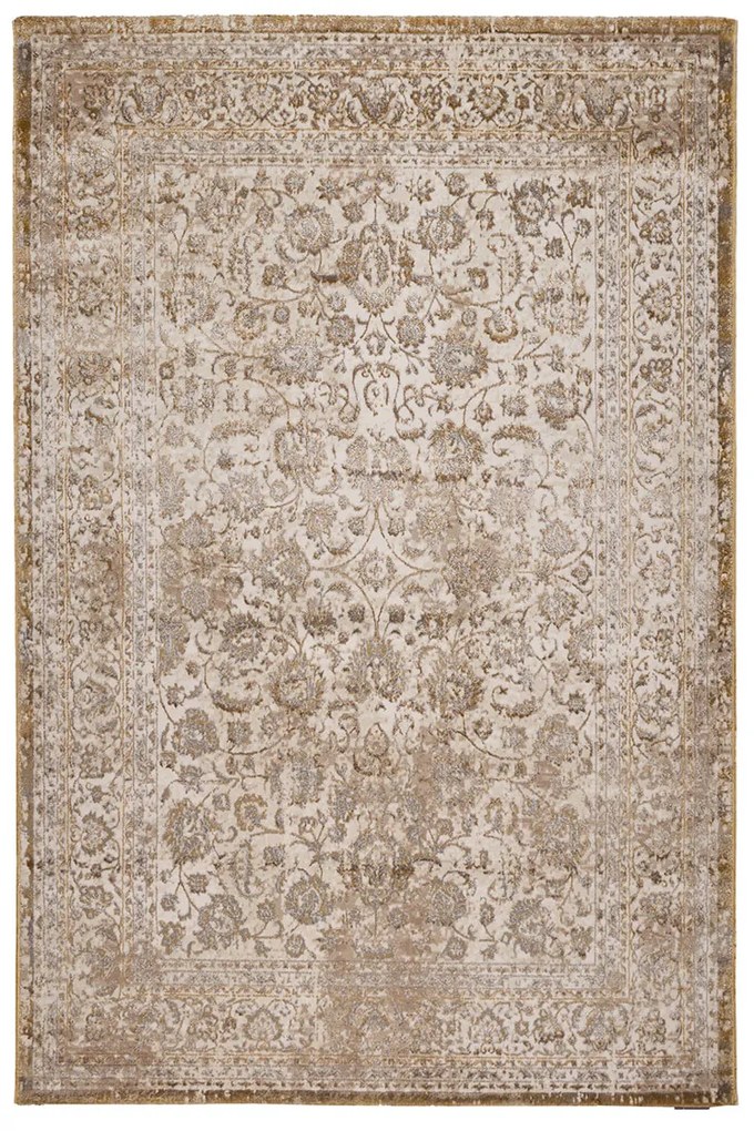 Χαλί Διαδρόμου (67x220) Βιοκαρπέτ Gossip 8504A White Gold