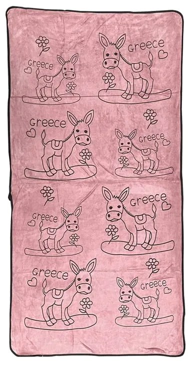 Πετσέτα θαλάσσης Greece 140x70cm - Beach towel
