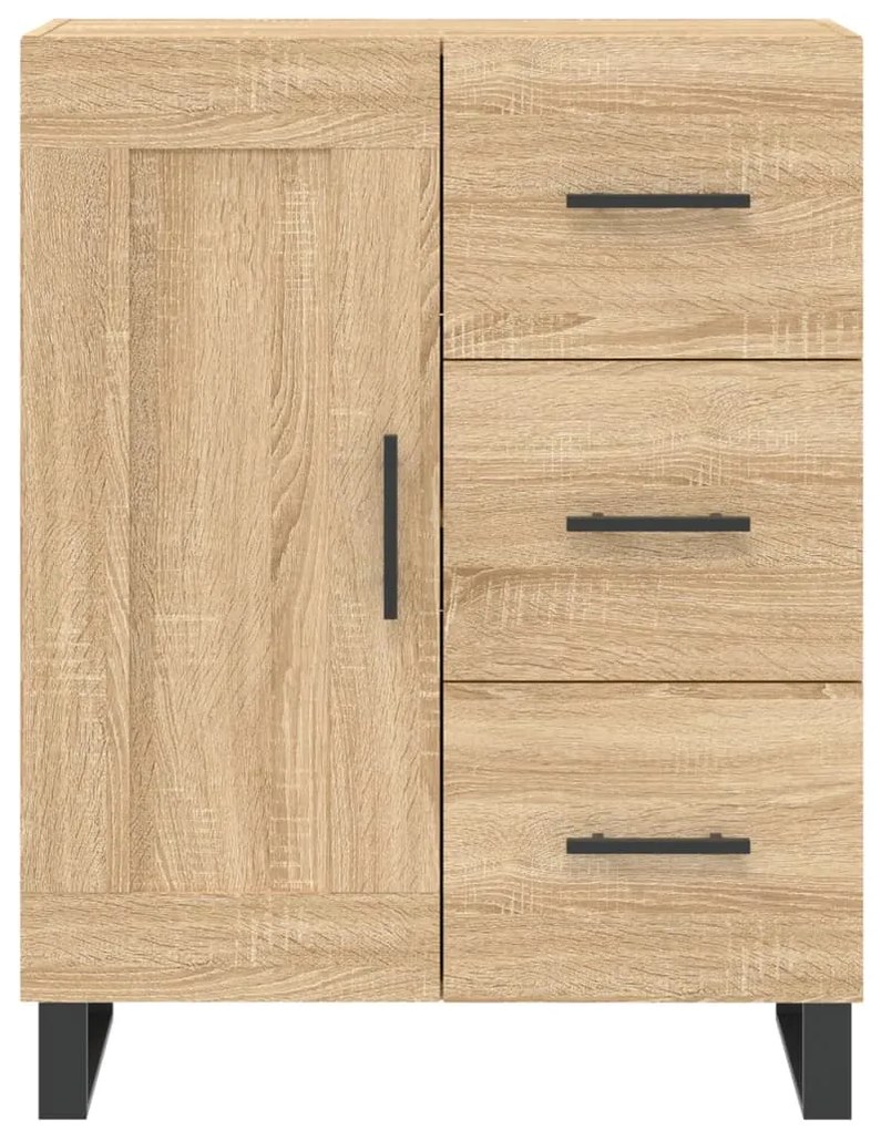 vidaXL Ντουλάπι Sonoma Δρυς 69,5 x 34 x 90 εκ. από Επεξεργασμένο Ξύλο