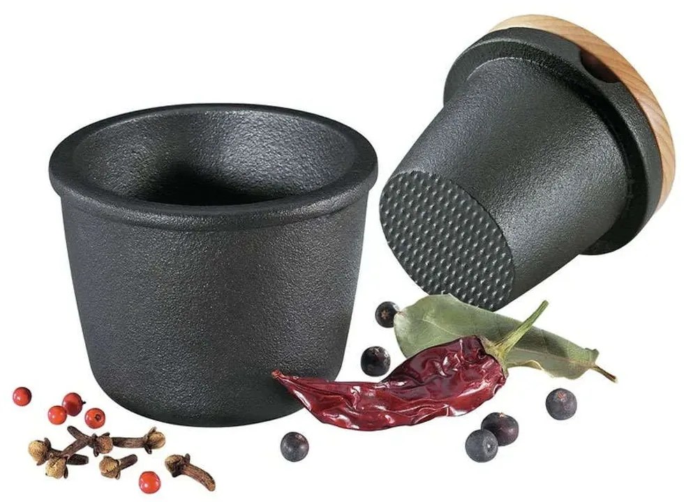 Γουδί 73.076080 Black-Natural Zassenhaus Μαντέμι