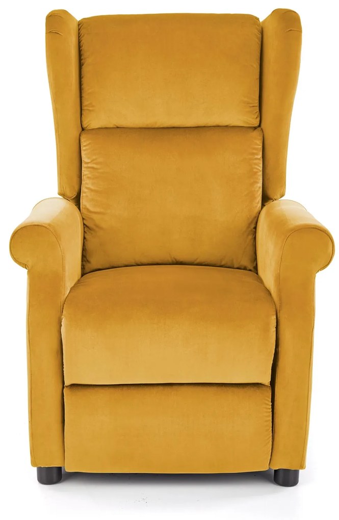 AGUSTIN recliner, color: mustard DIOMMI V-CH-AGUSTIN_2-FOT-MUSZTARDOWY