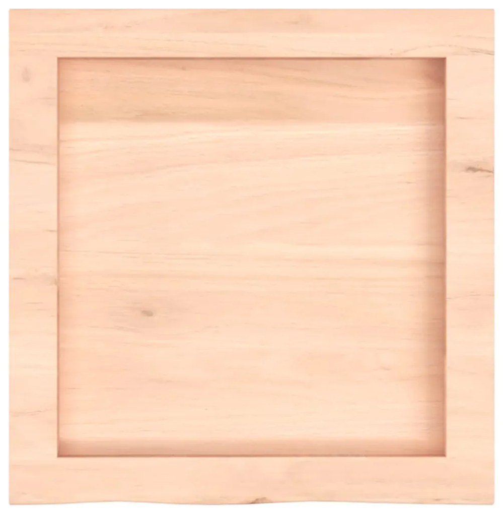 vidaXL Ράφι Τοίχου 40x40x(2-4) εκ. από Ακατέργαστο Μασίφ Ξύλο Δρυός
