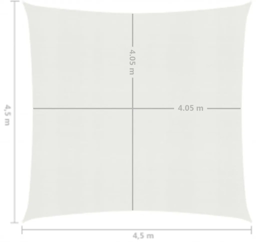 ΠΑΝΙ ΣΚΙΑΣΗΣ ΛΕΥΚΟ 4,5 X 4,5 Μ. ΑΠΟ HDPE 160 ΓΡ./Μ² 311222